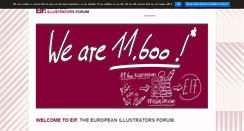 Desktop Screenshot of european-illustrators-forum.com
